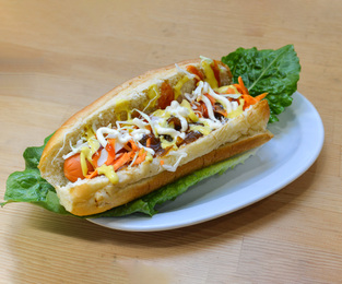 Hot Dog ριγανάτο